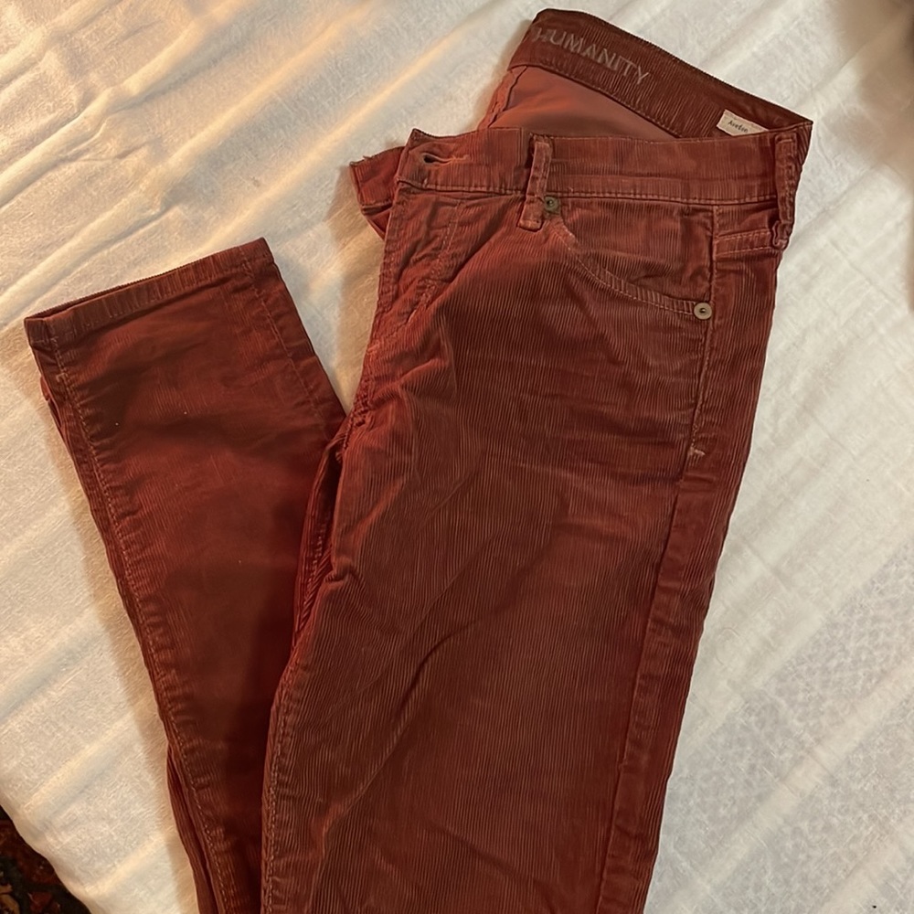 Citizens of Humanity Burnt Orange Corduroys